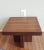 Mid 20th Century Mid-Century Milo Baughman Style Walnut Cruciform End Tables For Sale - Image 5 of 6