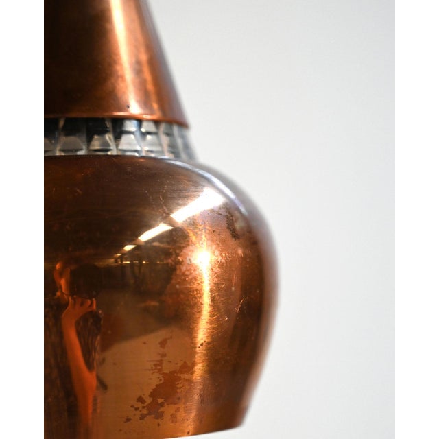 Metal Cascade Lamp attributed to Staff, 1960s For Sale - Image 7 of 14