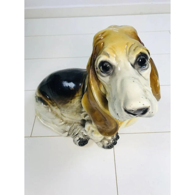 Vintage Basset Hound Sculpture from King, 1960s For Sale - Image 4 of 13