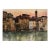 1905 Italian Original Print - The Old Houses on the Left Bank - From Book Florence & Some Tuscan Cities (1905) For Sale