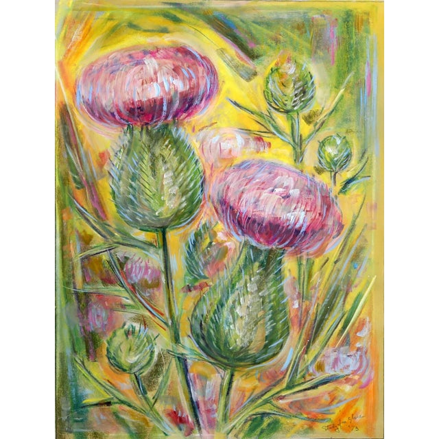 Contemporary Thistle Iii, Charles Blaze Vukovich For Sale - Image 3 of 3