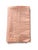 Antique French Linen Sheet Blush Coral Pink Trousseau Textile Ladderwork Detail Hand Pulled Stitch 1920s Romantic Bedding Fabric For Sale - Image 10 of 11