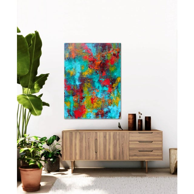 "Dreaming of Santa Fe" Original Abstract Art by Lisa Finlayson For Sale In Atlanta - Image 6 of 12