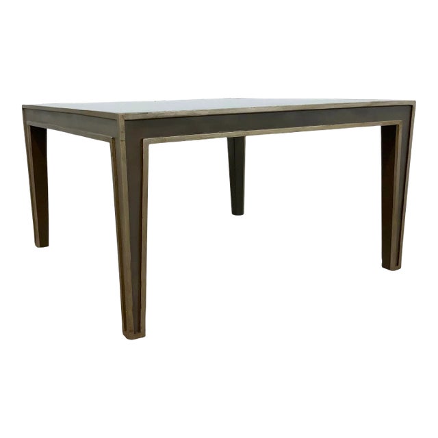 Modern Antique Mirror Cocktail Table For Sale