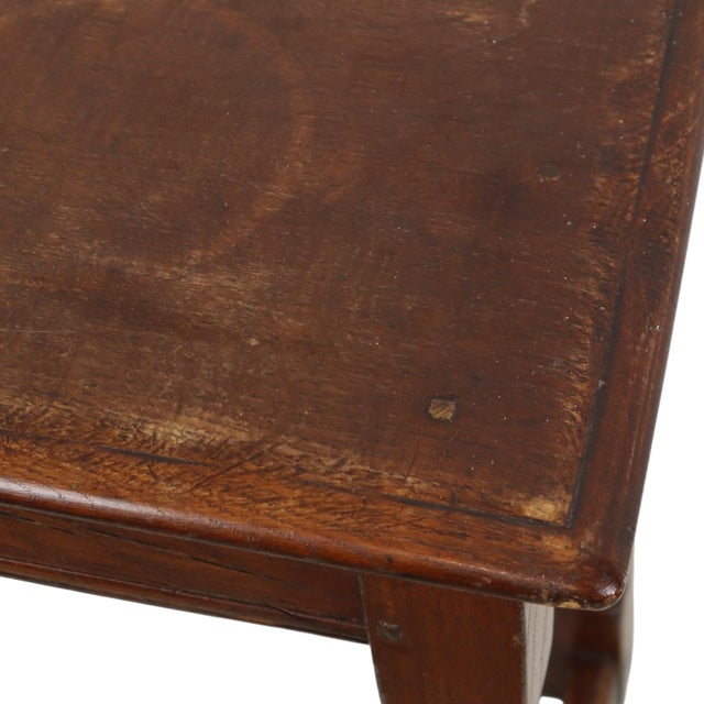 Antique Oak English Joint Stool For Sale - Image 13 of 18