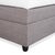 Ruf Box Spring Bed in Grey Fabric For Sale - Image 6 of 17