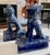 Vintage Cobalt Blue Chinese Ceramic Roof Tile Figurines - Set of 4 For Sale - Image 17 of 18