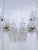 1980s Crystal Wall Sconces With Spear Crystals - A Pair For Sale In New York - Image 6 of 13