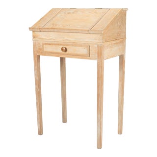 American Pine Schoolmaster’s Desk (1800's) For Sale