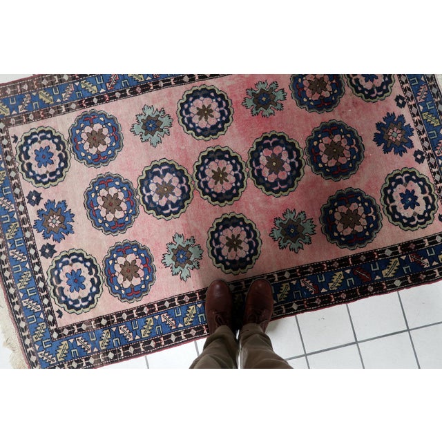 1950s, Handmade Vintage Persian Malayer Rug 3.8' X 6.2' For Sale - Image 4 of 11