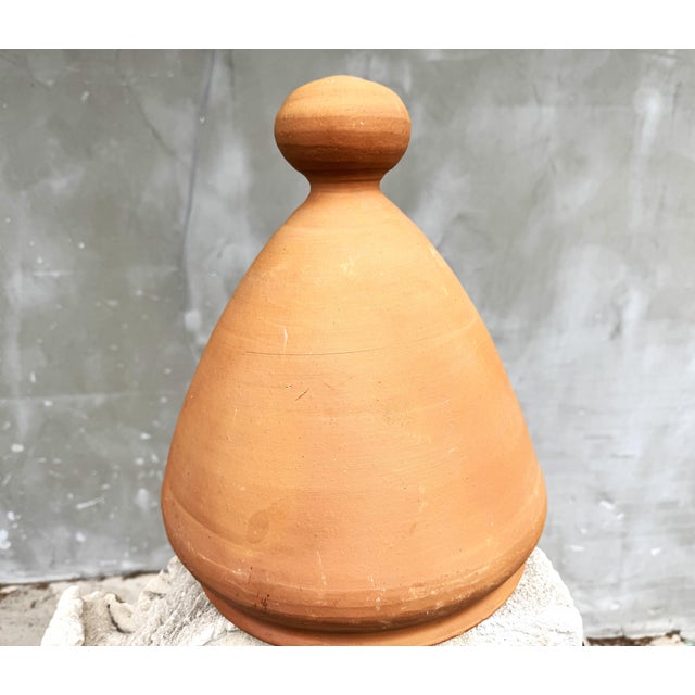 1990s Large Rustic Terracotta Amphora Planter, 1990s For Sale - Image 5 of 11