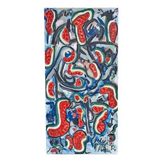 Cosmic Watermelons, Oil on Canvas For Sale
