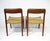 J.L. Møllers Møbelfabrik Niels Moller #75 Teak and Woven Side Chairs for j.l. Moller Denmark (A) For Sale - Image 4 of 15
