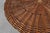 Mid-Century Woven Rattan, Wicker and Iron Two-Tier Round Coffee Table, Italy, 1960s For Sale - Image 10 of 13