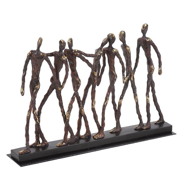 Contemporary Friendship Statue For Sale - Image 3 of 8