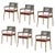 Dine Out Outside Chairs by Rodolfo Dordoni for Cassina, Set of 6 For Sale - Image 9 of 9