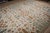 8x10 Ivory Traditional Floral Oushak Hand Knotted Wool Carpet Rug For Sale - Image 4 of 6