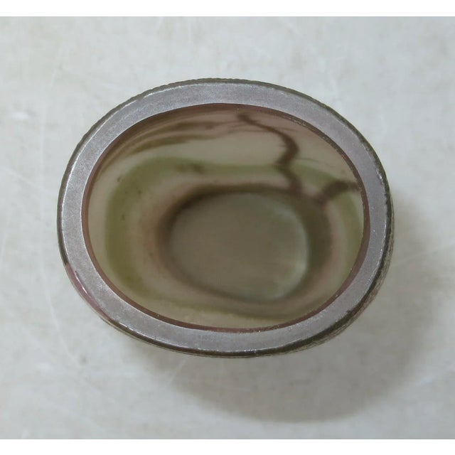 Glass Antique Legras Cameo Art Glass Vase Circa 1900 For Sale - Image 7 of 8