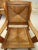 Mid-Century Modern Set of Oak and Straw Armchairs, France, 1950s For Sale - Image 3 of 6
