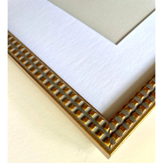 Contemporary 2025 "Tenere Premuto" Abstract Minimalist Painting on Paper by Artist r.k. Red For Sale - Image 3 of 3