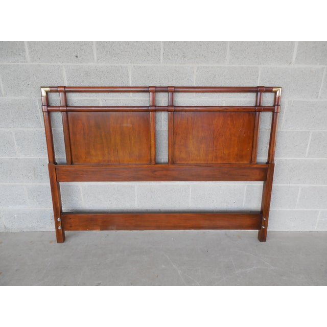 Drexel Heritage Accolade Campaign Style Queen or Full Size Headboard