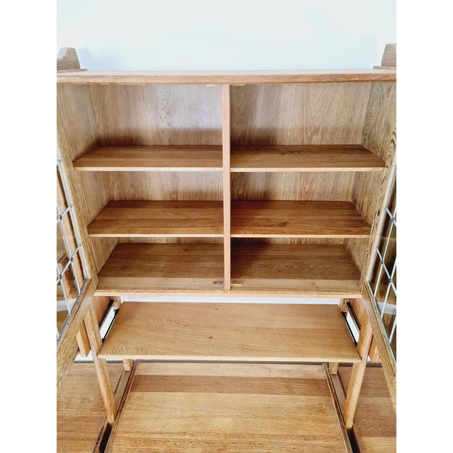 Danish Oak Room Divider by Henning Kjærnulf, 1960s For Sale - Image 6 of 11