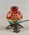 CHARLES SCHNEIDER - le verre Français A rare 1923-1935 French art deco perfume burner or night lamp in wrought iron with a...