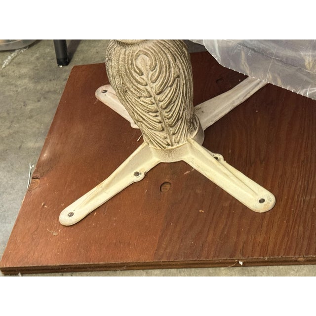 Italian Greek Key Chariot Marble MCM Coffee Table -Hollywood Regency Style -Rare For Sale - Image 6 of 6