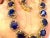Bochic "Capri" Vintage Blue Sapphire & Diamond Necklace & Earrings Set 18K Gold For Sale - Image 10 of 18
