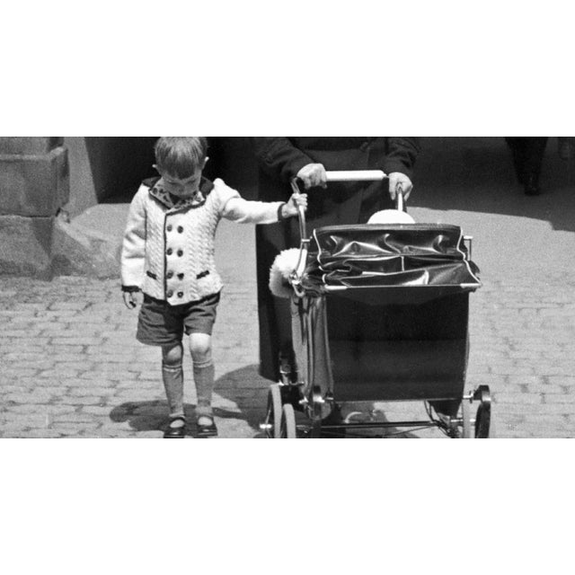Traditional Gate Darmstadt Castle Granny Grandchild Stroller, Germany, 1938, Printed 2021 For Sale - Image 3 of 5