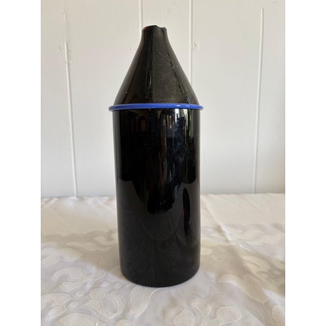 1985 Postmodern Lino Tagliapietra & Marina Angelin for Effetre Murano Glass Decanter, Signed For Sale In New York - Image 6 of 14