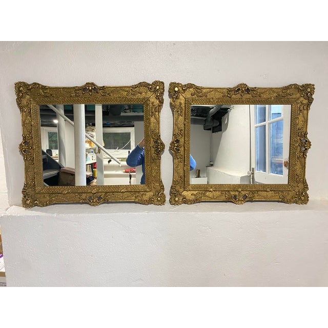 These stunning Regency style mirrors boast elegant proportions and intricate details, their gilt frames adorned with...