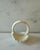 Set of 9 Vintage White Ceramic Basket Napkin Rings For Sale - Image 4 of 8