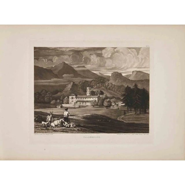 View of Vallombrosa (ancient name: Valombrosa) is an original artwork realized by Thomas Lupton (1971-1873) in 1833....