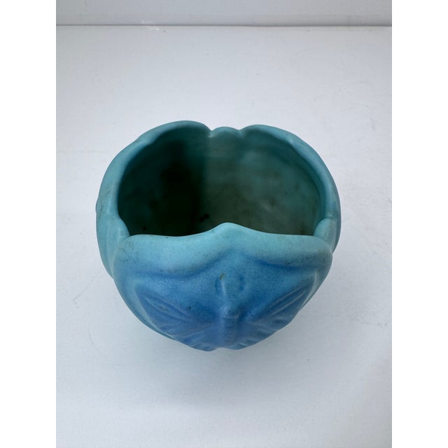 American 1940s Van Briggle Butterfly Vase For Sale - Image 3 of 9