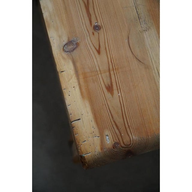 Antique Danish Chest of Drawers in Pine with Ball Feets, 1890s For Sale - Image 9 of 17