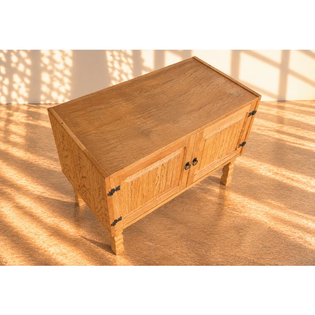 Vintage Danish Brutalist Sideboard, 1960s For Sale - Image 4 of 8
