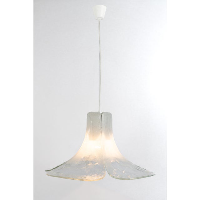 Murano Pendant Light attributed to Kalmar, 1970s For Sale - Image 6 of 14