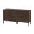 Brown Lennon 60 in. W Rectangular Wood 6 Drawer Rounded Leg Dresser, Soft Brown For Sale - Image 8 of 8