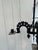 American Vintage Primitive Four Arm Iron Candle Light For Sale - Image 3 of 6