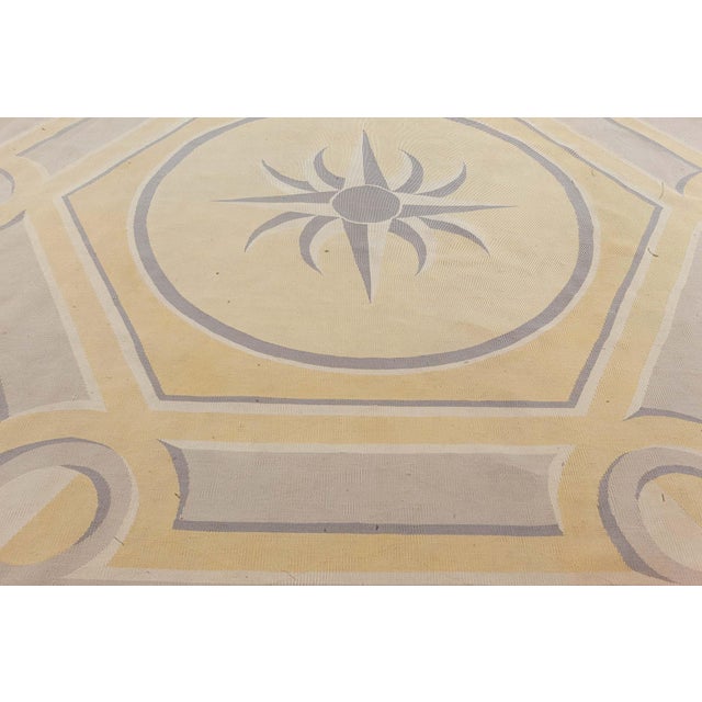 Doris Leslie Blau Rare 1930s French Aubusson Round Rug Attributed to André Arbus For Sale - Image 4 of 7