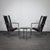Vintage Lounge Chairs with Side Table, 1980s, Set of 3 For Sale - Image 12 of 12