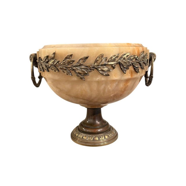 Onyx and Bronze Vase, 1890s For Sale - Image 3 of 8