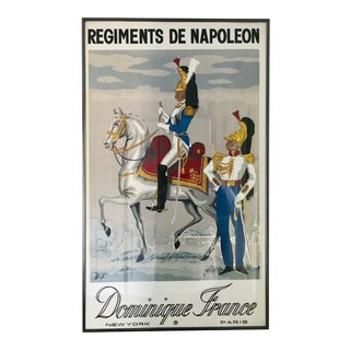 1960s French Poster, Regiments De Napoleon For Sale