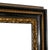Baroque Vintag Giltwood Mirror with Dark Patinated Frame in the style of Salvator Rosa, Italy, Late 20th Century For Sale - Image 3 of 5