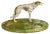Cold Painted Bronze Borzoi Desk Companion For Sale