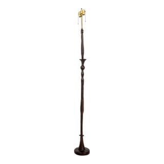 1980s Alberto Giacometti Style "Grande Feuille, Version Fine" Floor Lamp For Sale