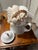 White Celestial Meets the Sea Shell Encrusted Tea Pot-Coastal Art Sculpture For Sale - Image 8 of 8