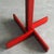 Vintage Red Stained Pine Wood Coat Hanger, 1970s For Sale - Image 11 of 12