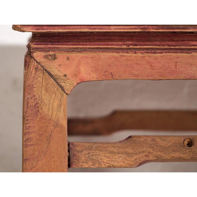 Brown Antique Oriental Coffee Table, 1850 For Sale - Image 8 of 9